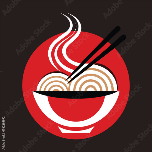  culinary adventure logo a steaming frying pan with a vibrant flame, representing delicious food, cooking passion, and restaurant business
