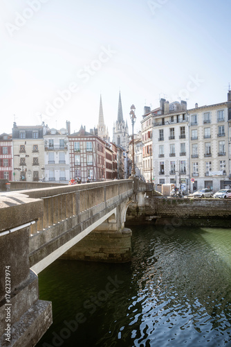 Bayonne typische Ansicht 