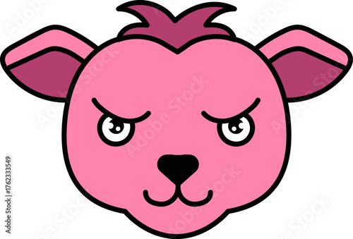 Cute Baby Bear Mascot Cartoon Character Vector | Funny Animal for Kids and Branding