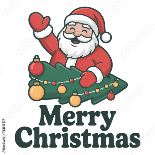 santa claus with gifts