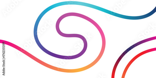 Vibrant, flowing abstract lines with bright gradient colors create a modern, dynamic background perfect for creative projects and eye catching presentations