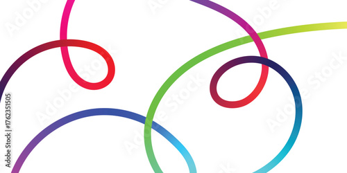 Vibrant, flowing abstract lines with bright gradient colors create a modern, dynamic background perfect for creative projects and eye catching presentations