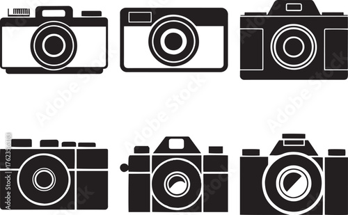 "Camera Silhouettes – SLR