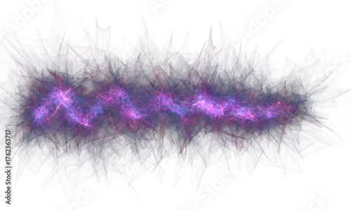 A purple and blue line with a transparent background. The line is blurry and has a lot of detail