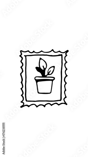 planta estampilla