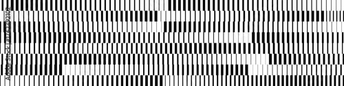 Gradient striped halftone texture background. Repeating fading black white parallel lines backdrop. Doppler effect wallpapper. Gradation lines pattern vector 10 eps