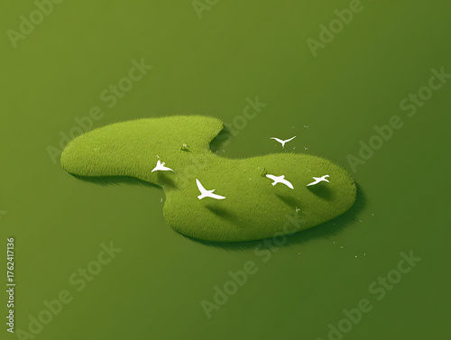 green planet earth