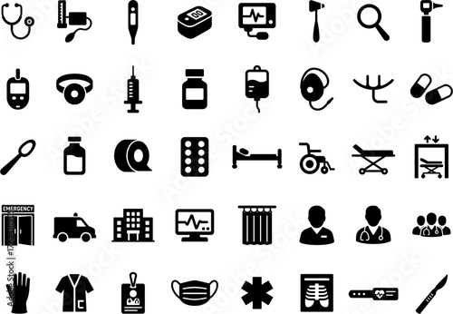 Medicine icons 