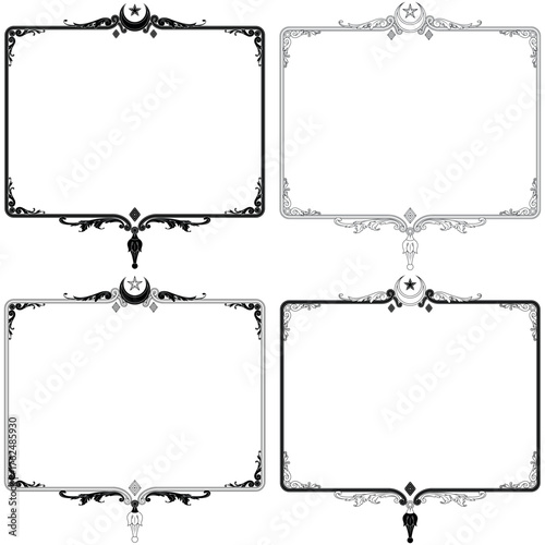 Victorian Decorated Frame