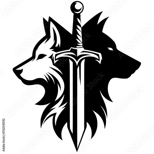 Wolf knight logo