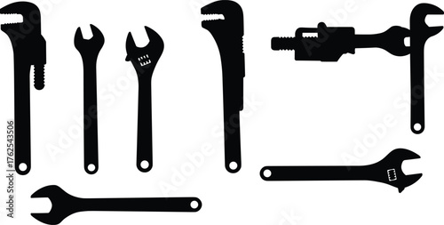 Cabinet assembly illustration, construction worker, power drill, screwdriver use, wall cabinet, safety helmet, carpentry process, furniture installation, repair work, training skills