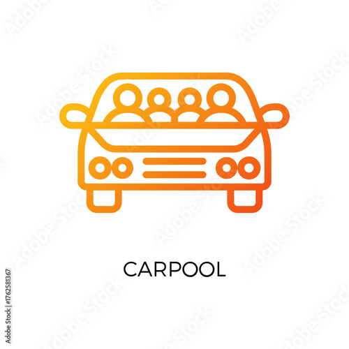 Sustainable Lifestyle Recycling Bin gradiation icon representing sustainable lifestyle recycling bin in sustainable lifestyle and eco-friendly theme