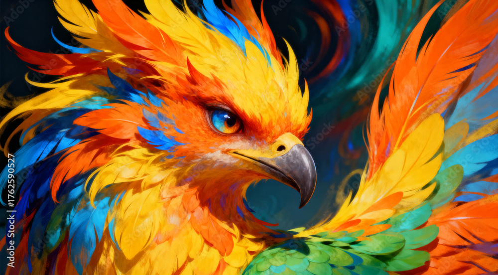 Obraz premium peacock feather background