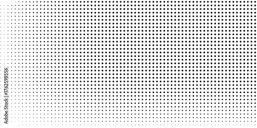 Half tone gradient. Dotted gradient, fine dot spraying and halftone dotted background seamless horizontal geometric pattern vector template set. vector illustration