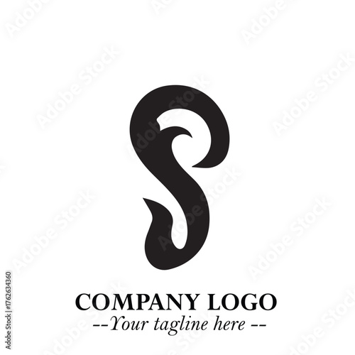 Modern Ear Logo Symbol with Minimalist Line Art Style and Elegant Professional Design
