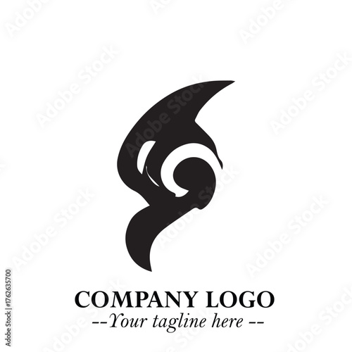 Modern Ear Logo Symbol with Minimalist Line Art Style and Elegant Professional Design
