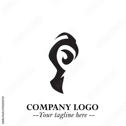 Modern Ear Logo Symbol with Minimalist Line Art Style and Elegant Professional Design
