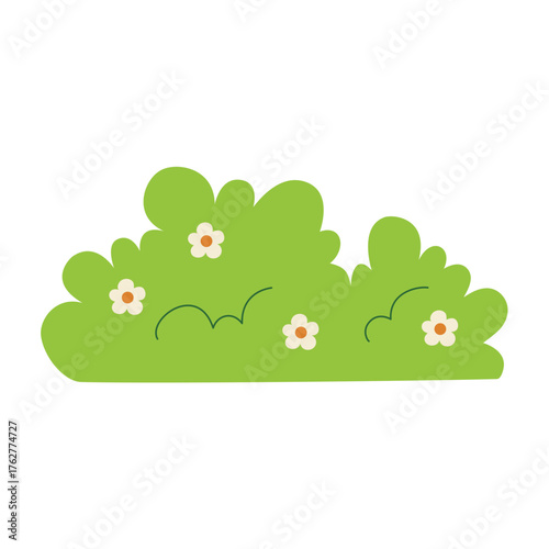 Green Grass Vector Illustration