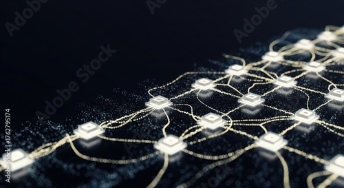 3D Blockchain Network Visualization