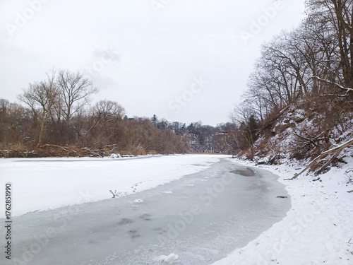 Photography Humber river in winter