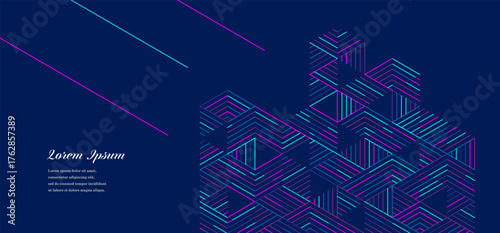 幾何学 抽象 建築 テクノロジー ライト 背景