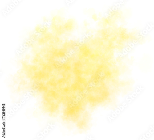 Dynamic black fine smoke illustration yellow Smog Yellow fog smoke Grey smoke puff, white background and studio with no people with fog in the air. Transparency only in vector PNG format.