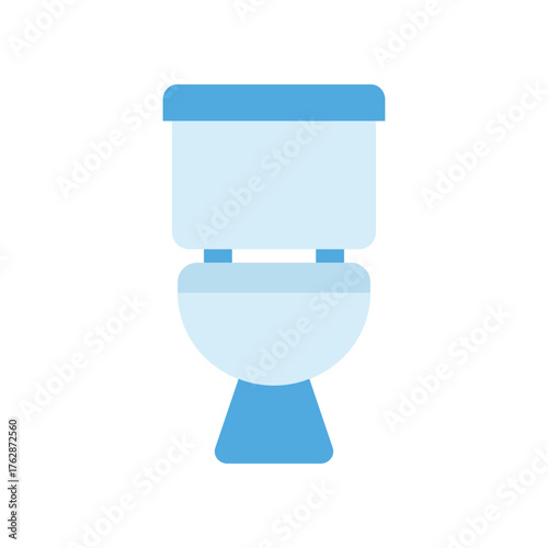 toilet bowl icon vector design template