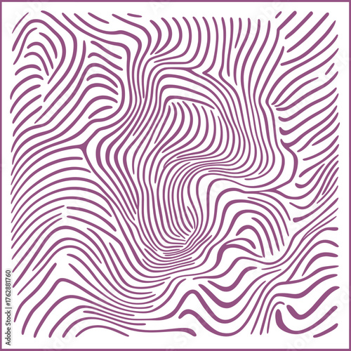 flat vector artwork of random bold pattern