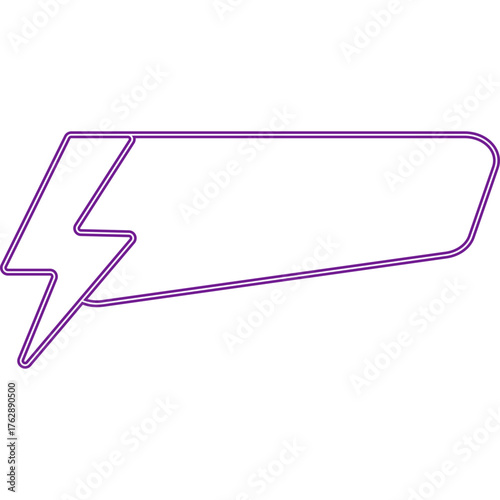 Neon Flash Sale Frame Banner