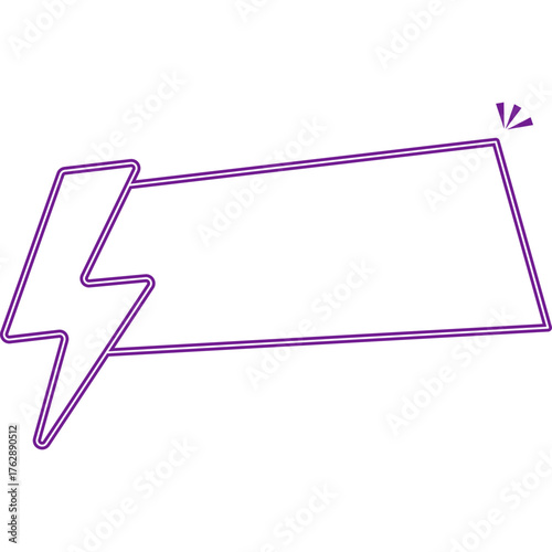 Neon Flash Sale Frame Banner