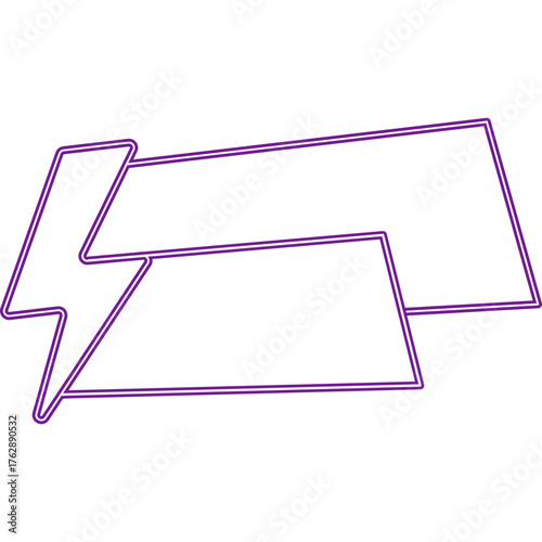 Neon Flash Sale Frame Banner