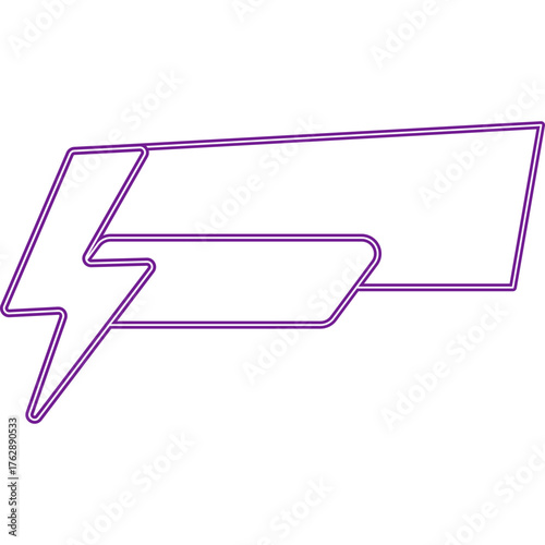 Neon Flash Sale Frame Banner