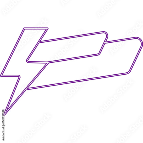 Neon Flash Sale Frame Banner