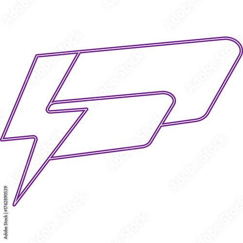 Neon Flash Sale Frame Banner