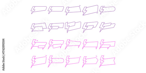 Neon Flash Sale Frame Banner