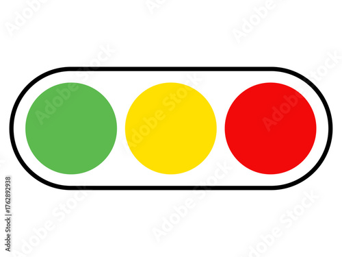 信号機マークのアイコン