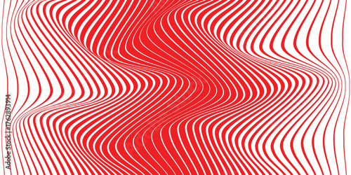 simple red big small line wave pattern for banner poster background.