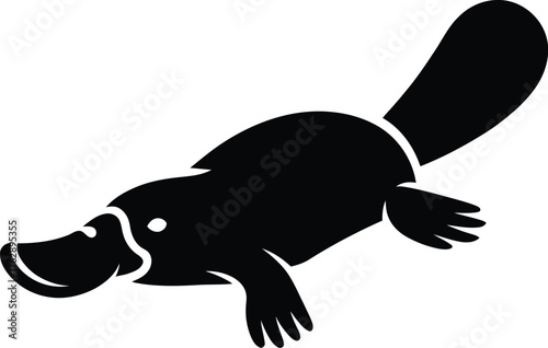 Monotreme Vector Design with Duckbill Platypus