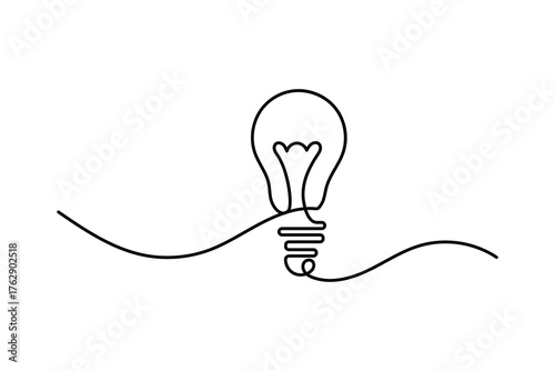 light bulb vector illustration