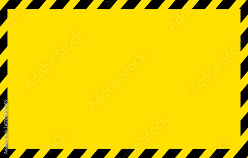 危険、注意、警告等を表す黄色と黒の背景イラスト