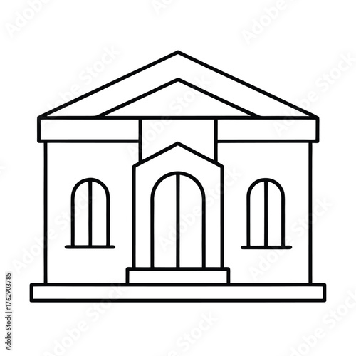 vector illustration of a house symbol design icon logo