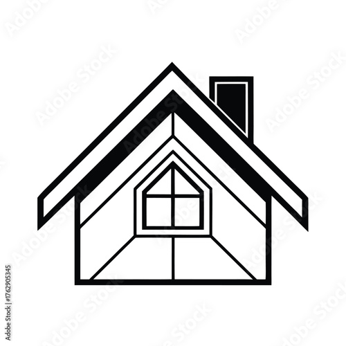 house icon vector illustration home icon building art design icon logo