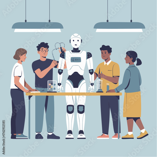 Collaborative Team Building Advanced Robotics