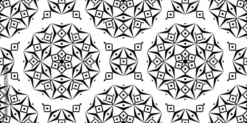 Art Deco Geometric Design Pattern for Seamless Transparent Background Template
