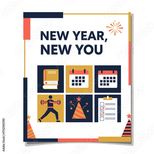 New Year New You Resolutions and Goals.