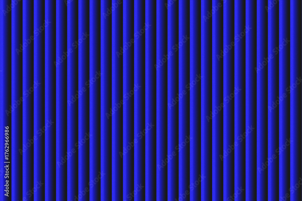 Obraz premium Vibrant Blue Vertical Stripes Creating a Dynamic Abstract Background for Modern Design and Creative Projects with Depth