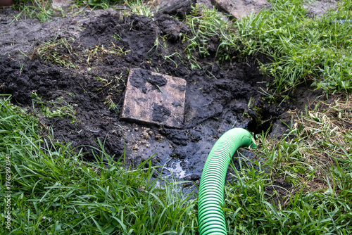Draining a Septic Tank