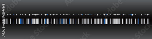 Futuristic technology HUD dashboard UI design with charts and data visualization. Diagrams and Charts