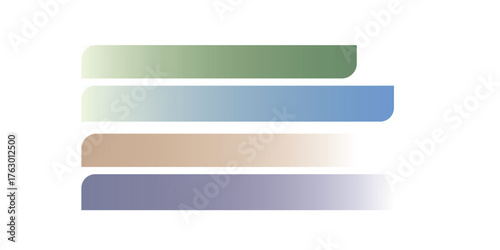 vector illustration of a set of colorful stickers. set of colorful origami banners. set of colorful stickers. 