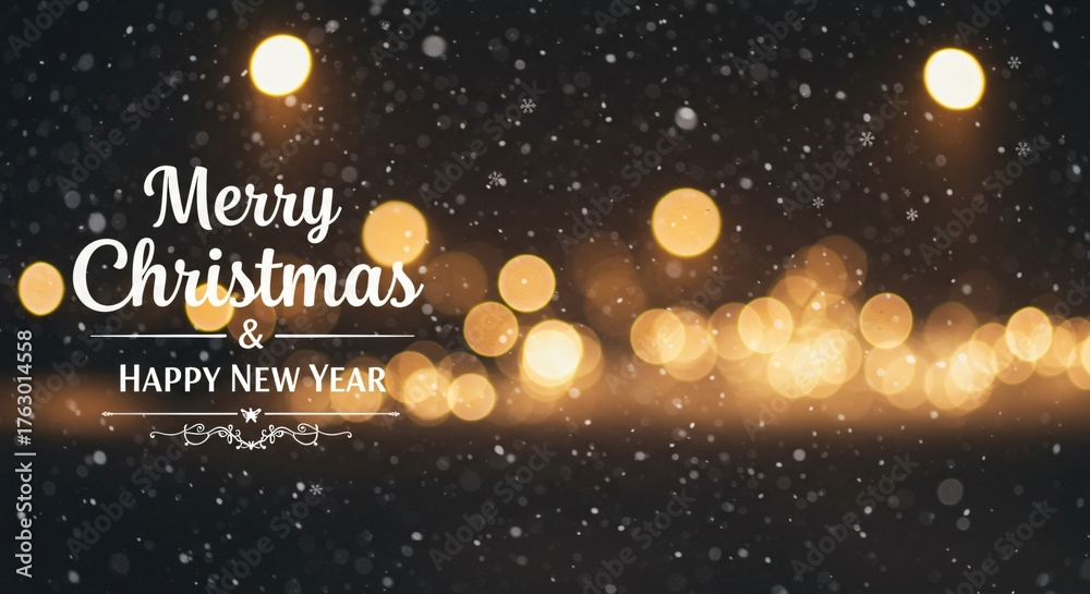 Naklejka premium Warm Christmas Greetings on a Soft Religious Canvas